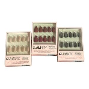 Glamnetic Nails: Set of 3 sets. Merlot, Galactic & Pure Intentions